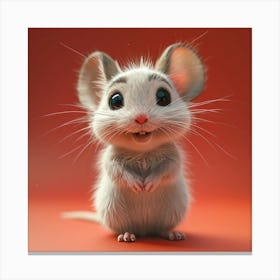 Cute Mouse 17 Canvas Print