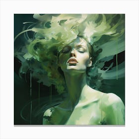 'Green' Canvas Print