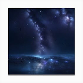 Space Stock Videos & Royalty-Free Footage Canvas Print