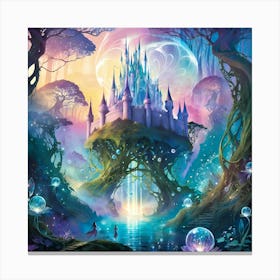 Cinderella'S Castle 2 Canvas Print