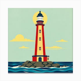 Lighthouse 13 Canvas Print