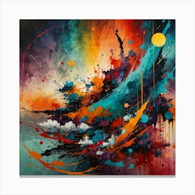 Abstract Painting 7 Canvas Print