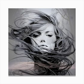 The Snow Queen Canvas Print