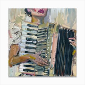 Accordion 7 Canvas Print