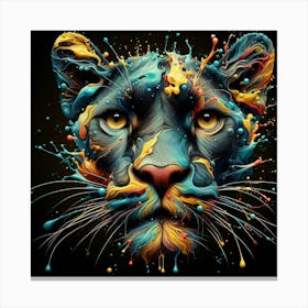 Tiger Painting Canvas Print