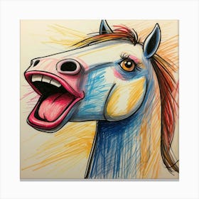 Horse'S Mouth Canvas Print