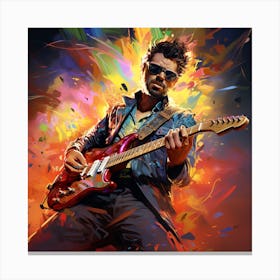 ROCK IDOL Canvas Print