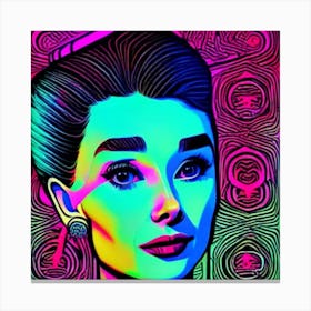 Audrey Hepburn Canvas Print