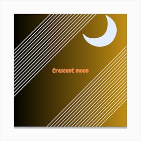 Crescent Moon 20240604 144101 0000 Canvas Print