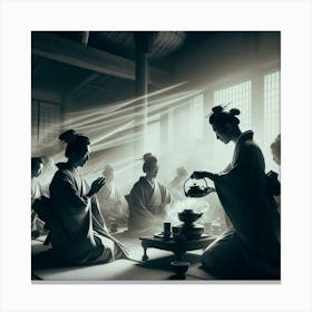 Asian Tea Ceremony 1 Canvas Print