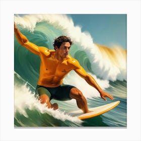 Surfer 5 Canvas Print