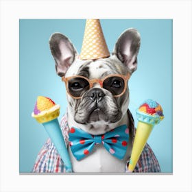 French Bulldog Canvas Print