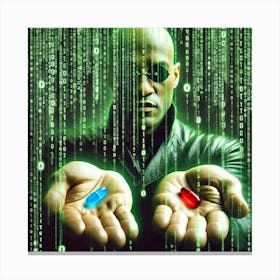 Matrix Pills Stampe su tela