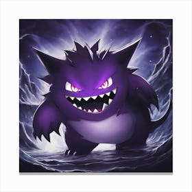 Pokemon 7 Canvas Print