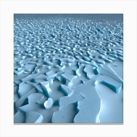 Icebergs 3 Canvas Print