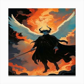 Demons And Angels Canvas Print