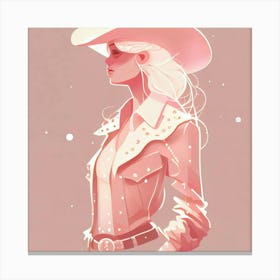 Cowgirl 1 Canvas Print