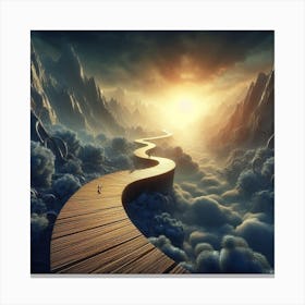 Path To The Heavens Canvas Print