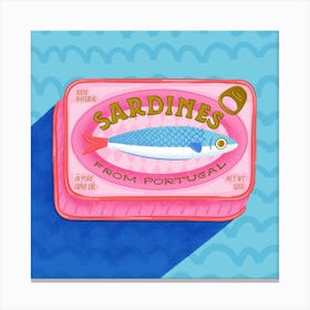 Sardine Canvas Print