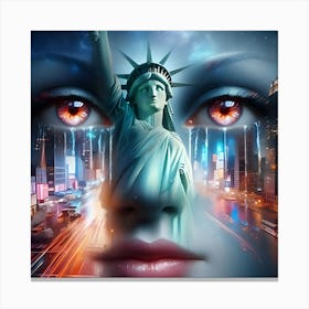 Statue Of Liberty 1 Canvas Print