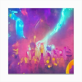 Plup Fiction Dance Canvas Print