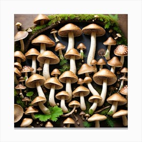 Mushroom Ring 5 Canvas Print