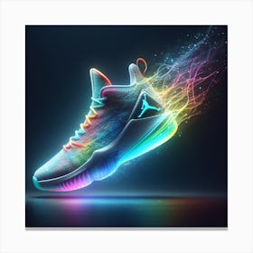 Air Jordan Sneaker Canvas Print