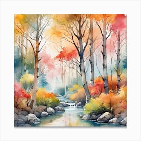 Autumn Forest Canvas Print