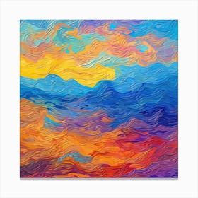 Abstract - Abstract By Person Canvas Print