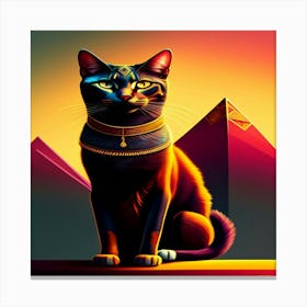 Egyptian Cat 7 Canvas Print