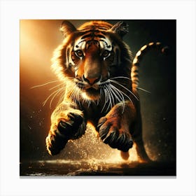 Wild Animal Creative Portrait 166 Canvas Print