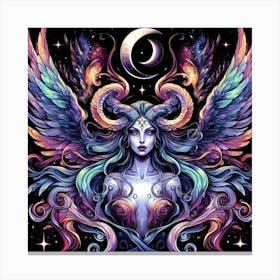 Demon Goddess 4 Canvas Print