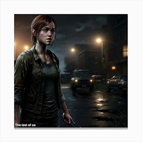 Last Of Us Canvas Print