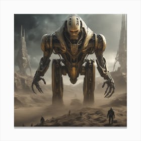 Sci - Fi Painting Canvas Print