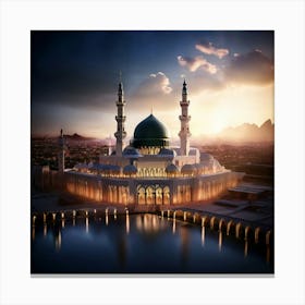 Islamic Mosque 2 Canvas Print