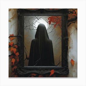 Ghost In A Mirror Canvas Print