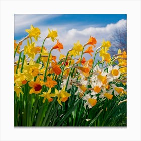 Daffodils 7 Canvas Print