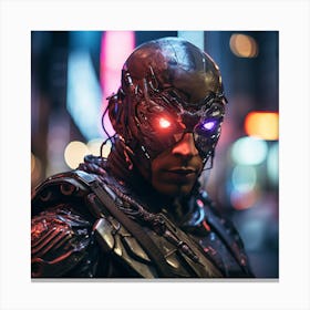 Cyborg 10 Canvas Print