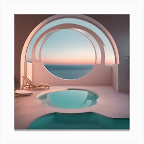 Aesthetic Pools Canvas Print