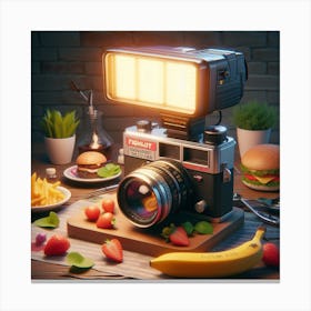 Food Photography Canvas Print