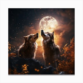 Howling Reverberation Canvas Print