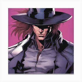 Gambit from X-Men Canvas Print