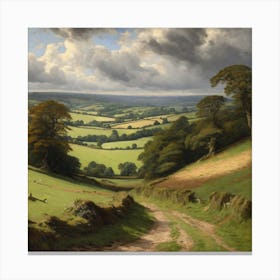 Valley View Canvas Print