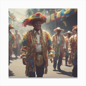 Venezuelan Folklore Canvas Print