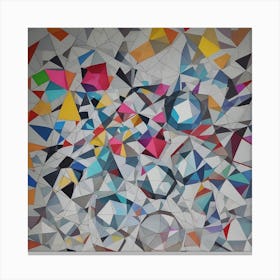 Geometric Shapes 2 Canvas Print