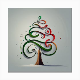 Christmas Tree 10 Canvas Print
