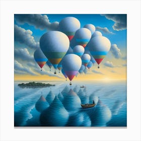 Hot Air Balloons Canvas Print