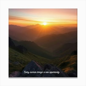 New Opportunity Canvas Print