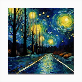 Starry Night 26 Canvas Print