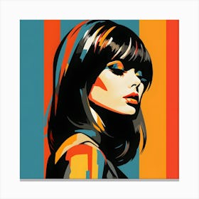 Mod Girl 1 Canvas Print